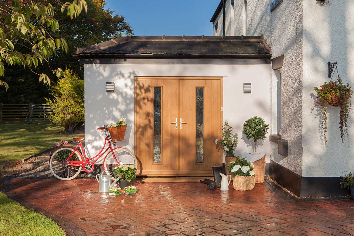 Supply only Solidor Composite French Doors, Somerset