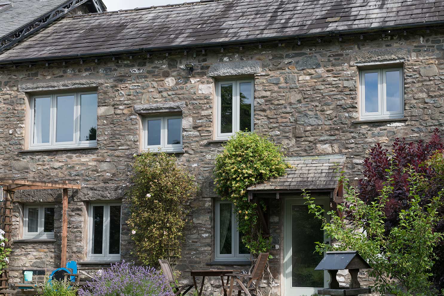 chartwell windows on old stone house